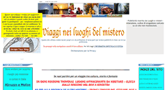 Desktop Screenshot of luoghiemisteri.it